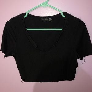 Basic Boohoo Crop